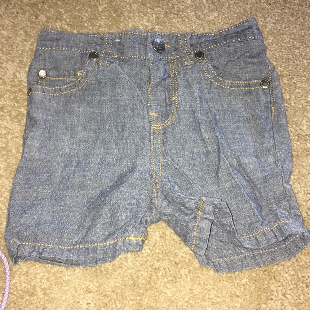 Soft jean shorts for boy